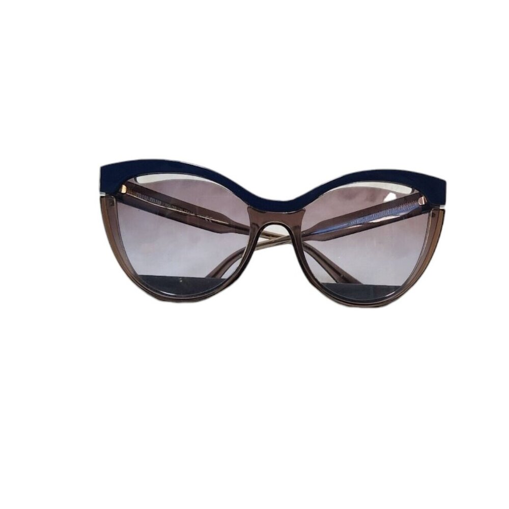 Miu Miu Miumiu 01T 01 UE6-2H2 Brown Blue Violet Brown Gradient  Sunglasses